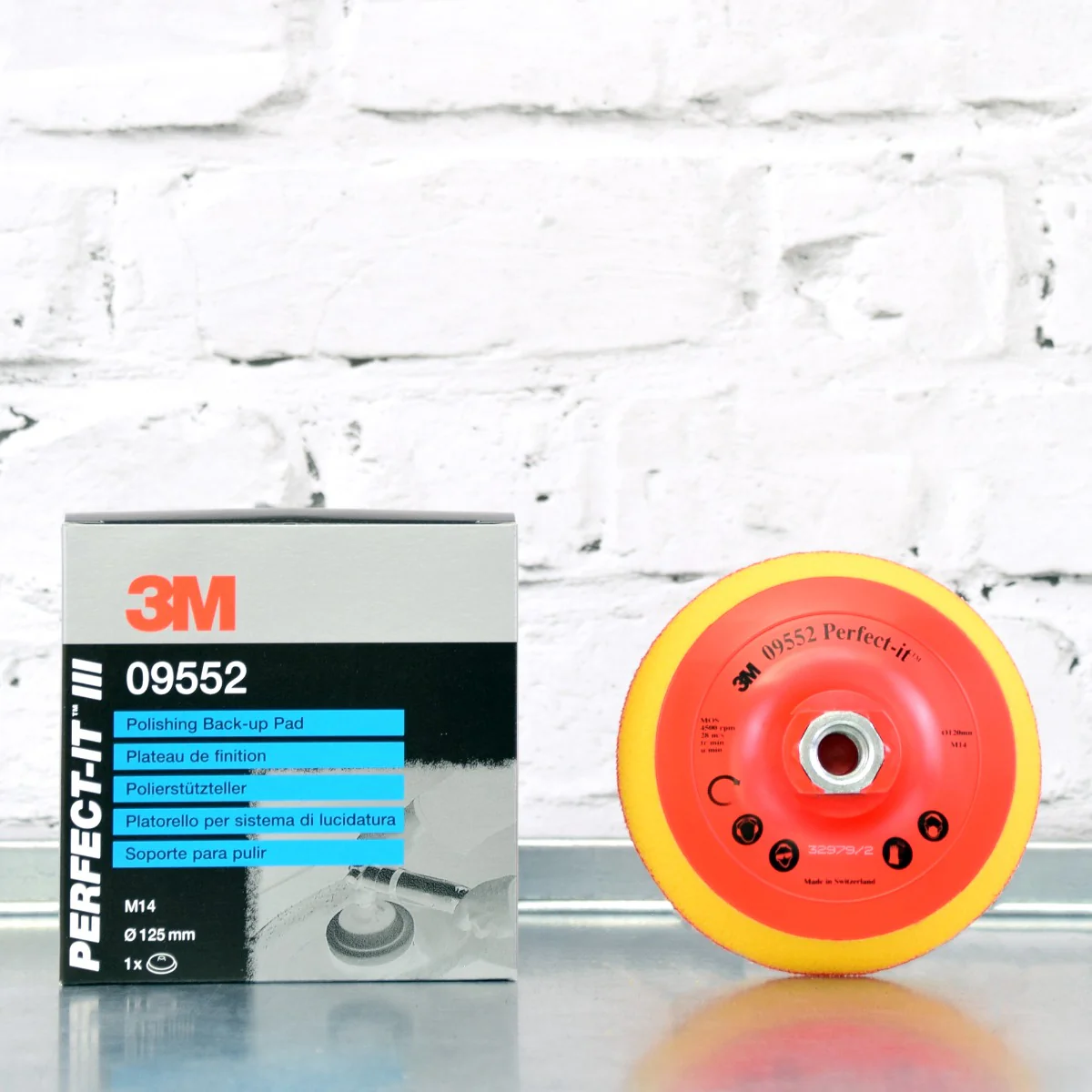 3M 14mm Polishing Back Up Pad - Image 2