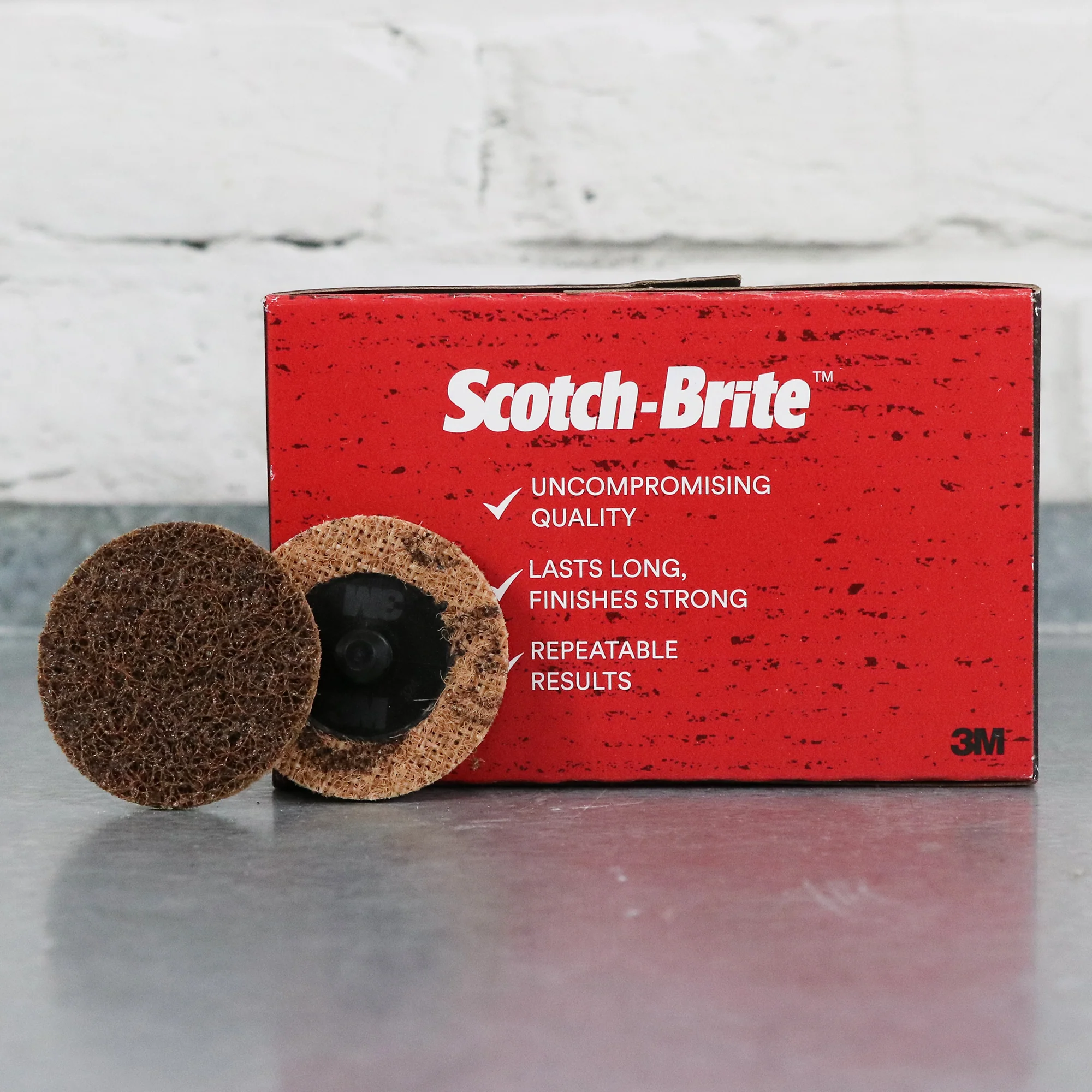 3M 50mm Brown Coarse Roloc Disc (Box of 25)