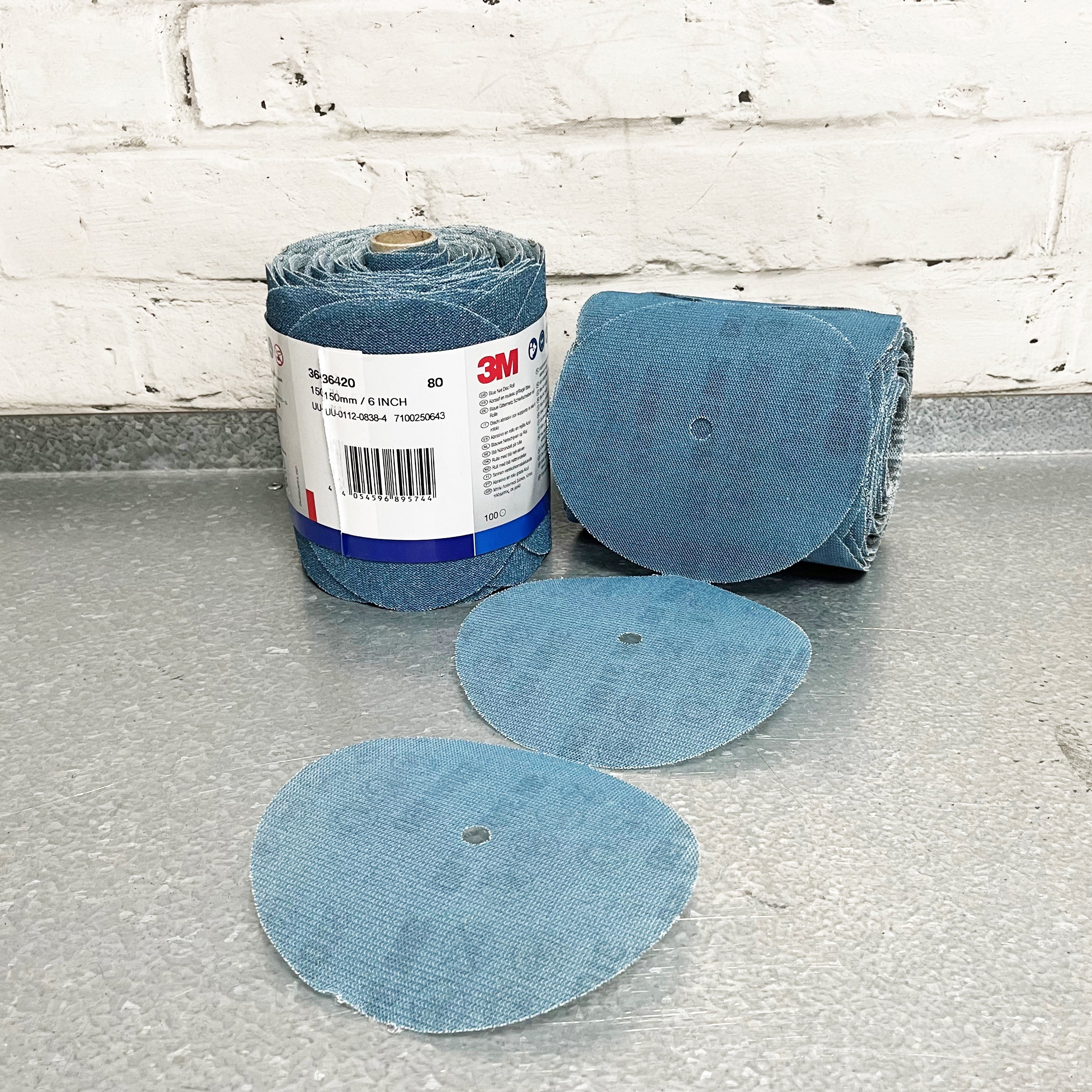 3M Blue Net Disc Roll (150mm) - Image 2