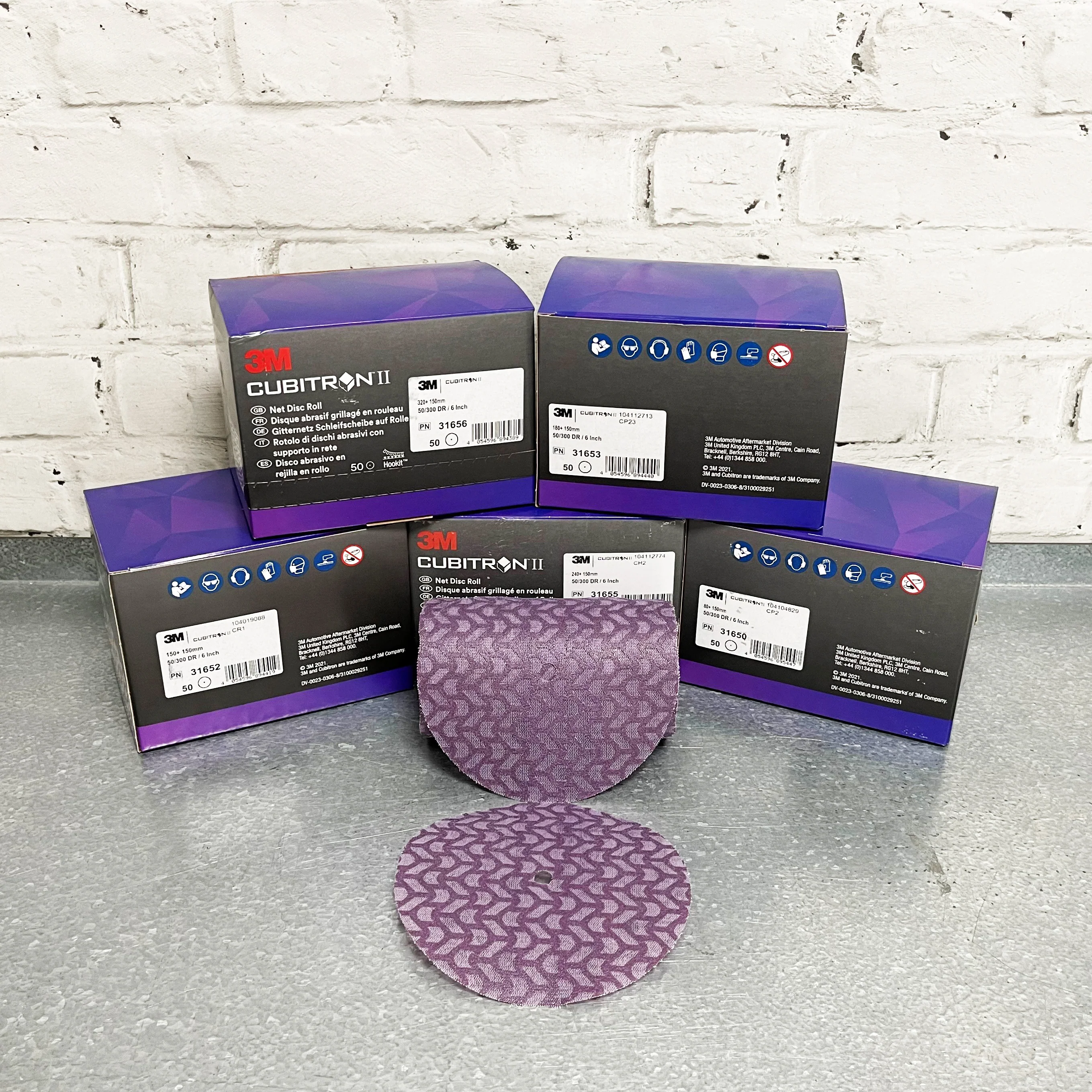 3M Cubitron II Net Disc Roll (150mm)