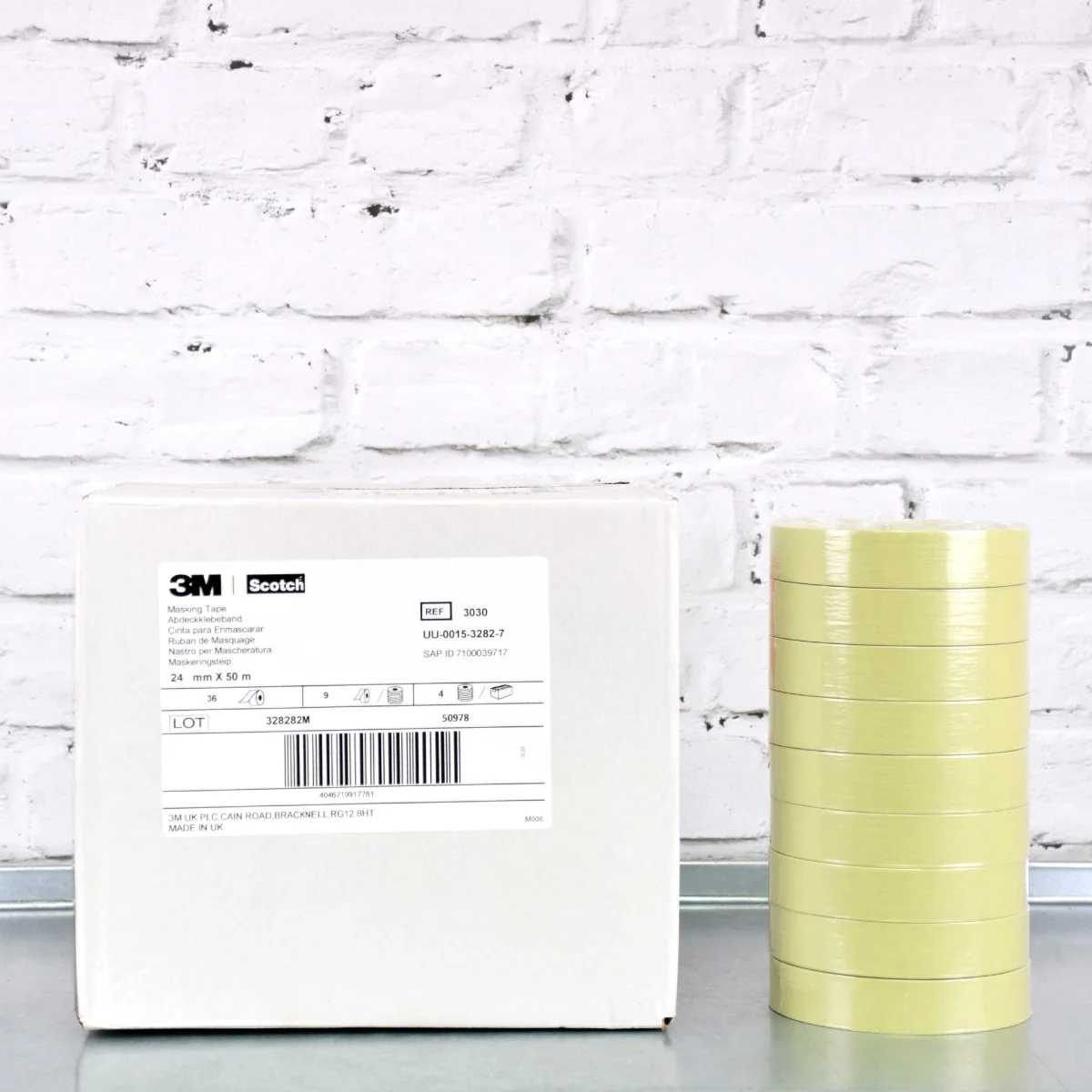 3M Green Masking Tape 233+ (25mm) - Image 2