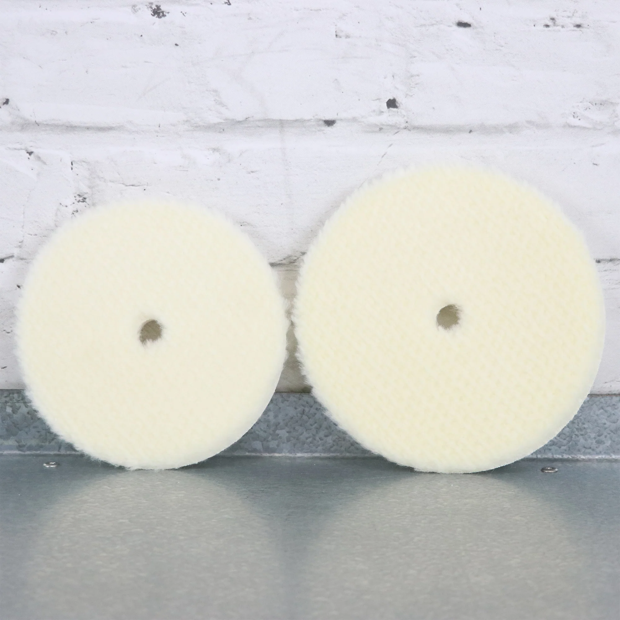 3M Perfect-It Random Orbital White Coarse-Grade Wool Compounding Pad