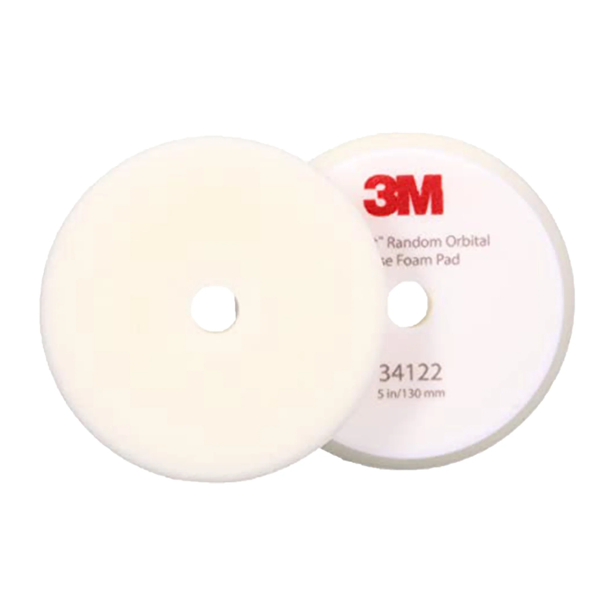 3M Perfect-It Random Orbital White Foam Compounding Pad