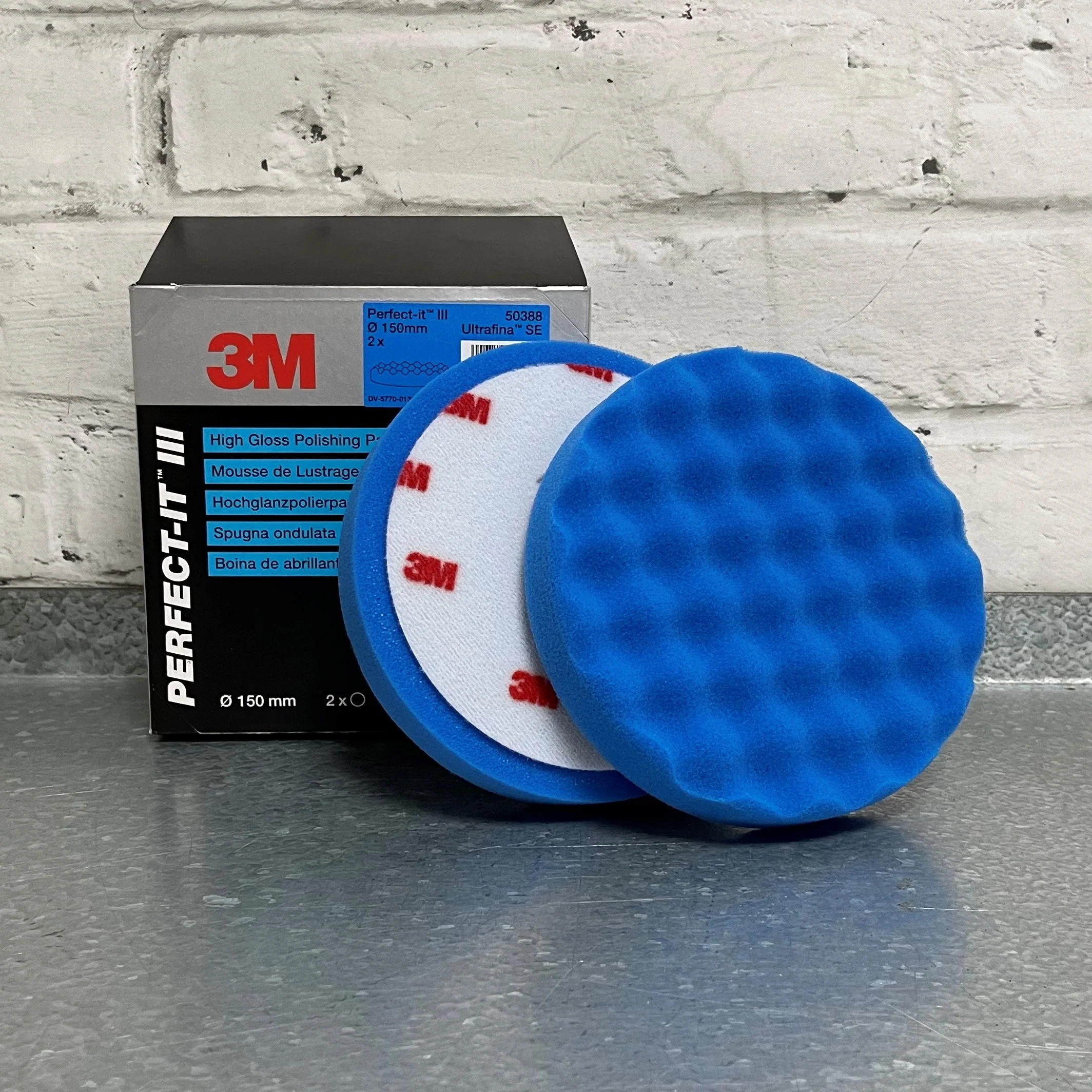 3M Perfect-It Ultrafina Polishing Pad 150mm (Box of 2)