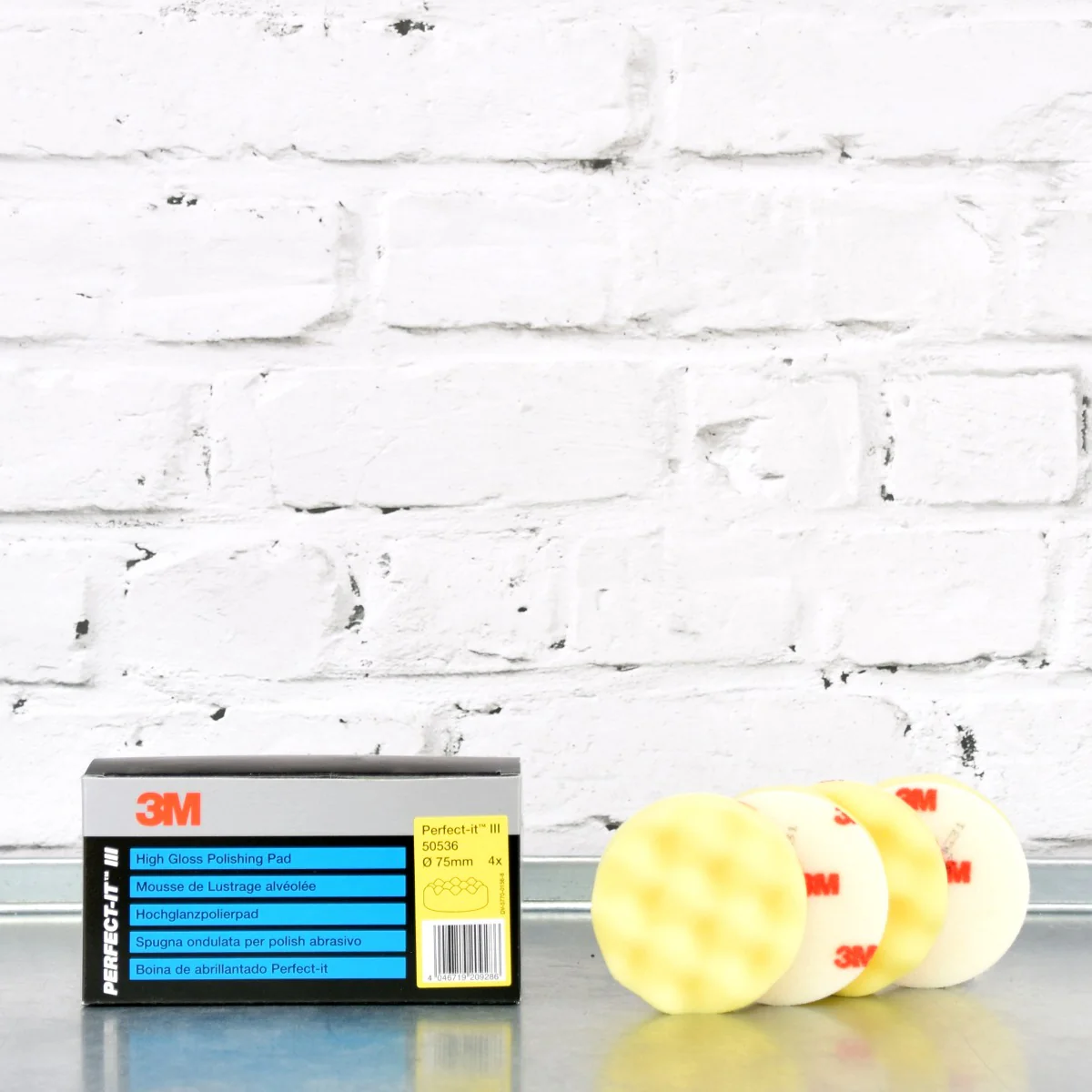 3M Perfect-it III Yellow Polishing Pad (75mm)