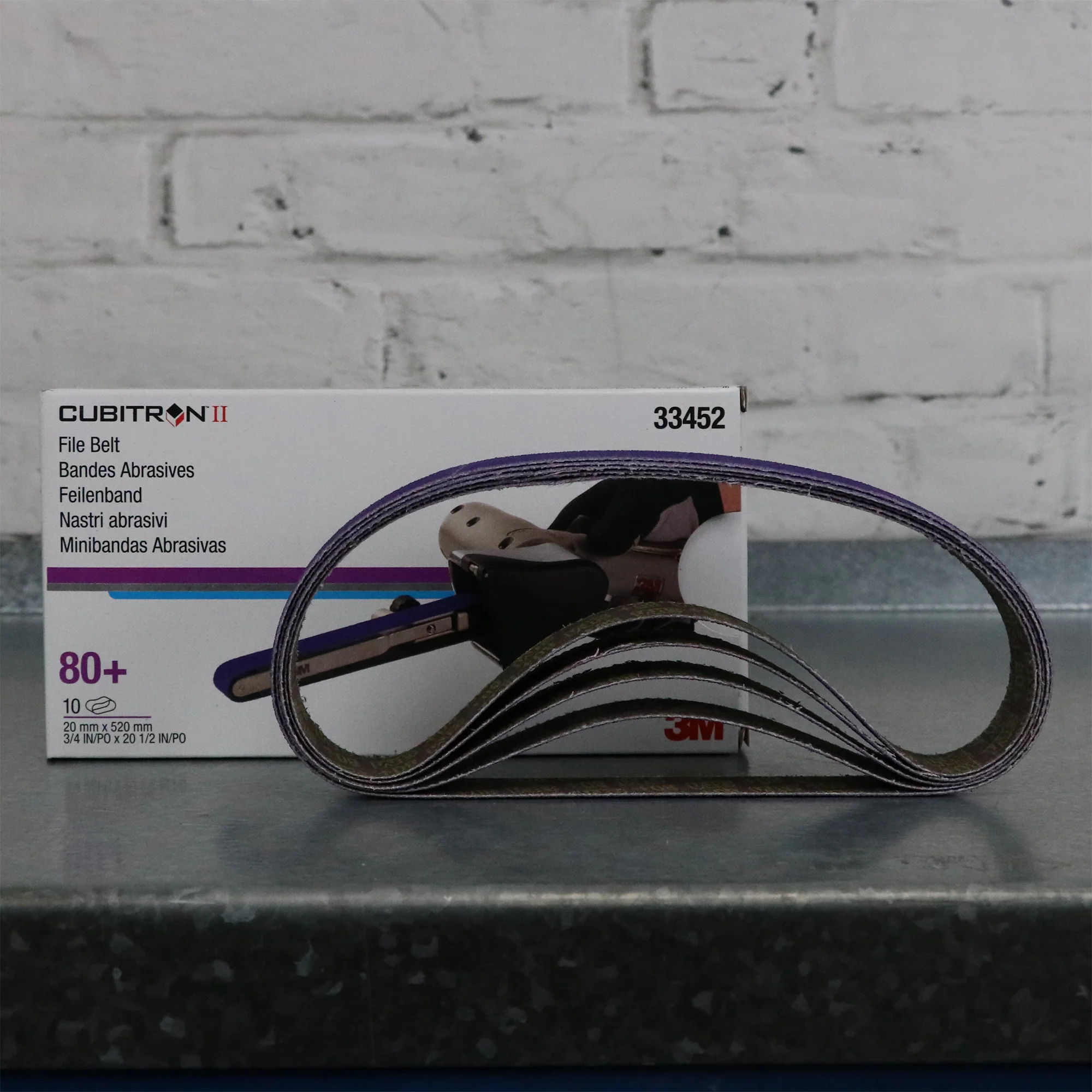 3M Cubitron II Abrasive Belts 20x520mm - Image 4
