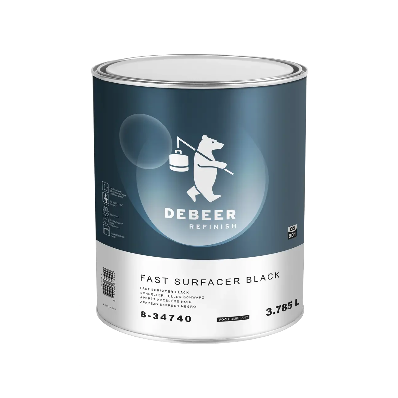 DeBeer Fast Surfacer (3.78 Litres) - Image 3