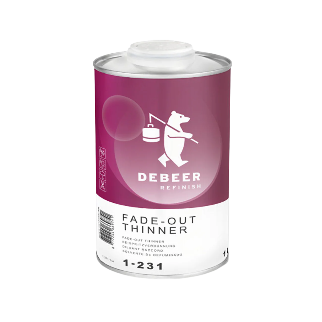 DeBeer Fade-Out Thinner (1 Litre)