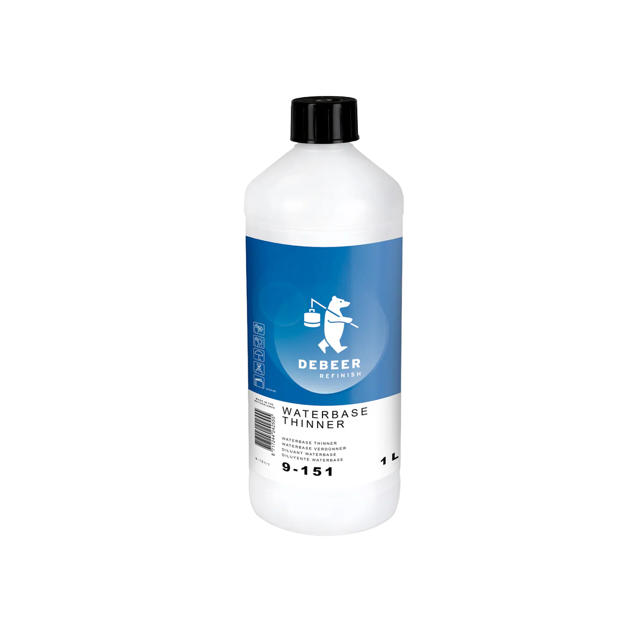 DeBeer WaterBase 900 Series Thinner (1 Litre)