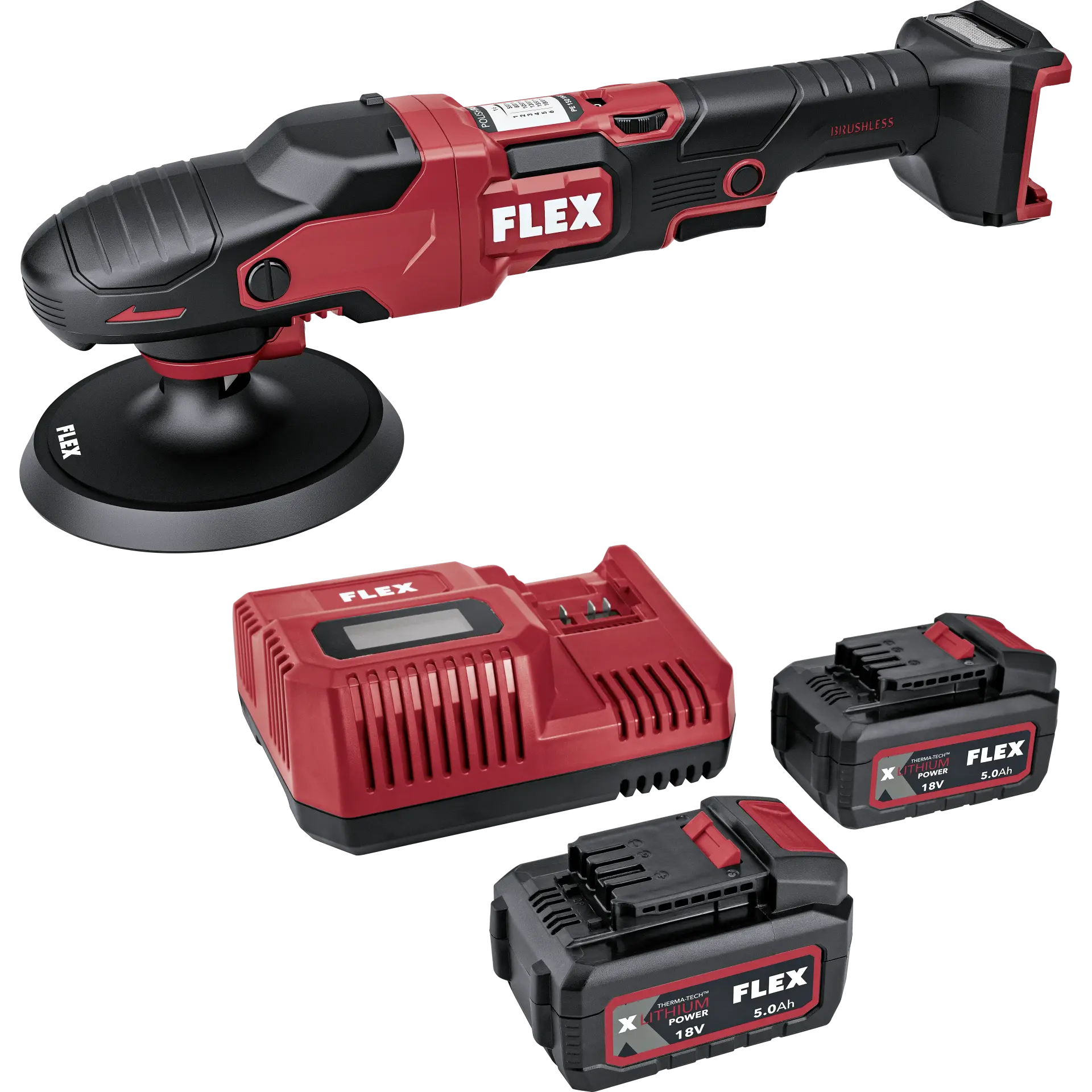 FLEX PE 150 18-EC Cordless Rotary Polisher (18V) - Image 2