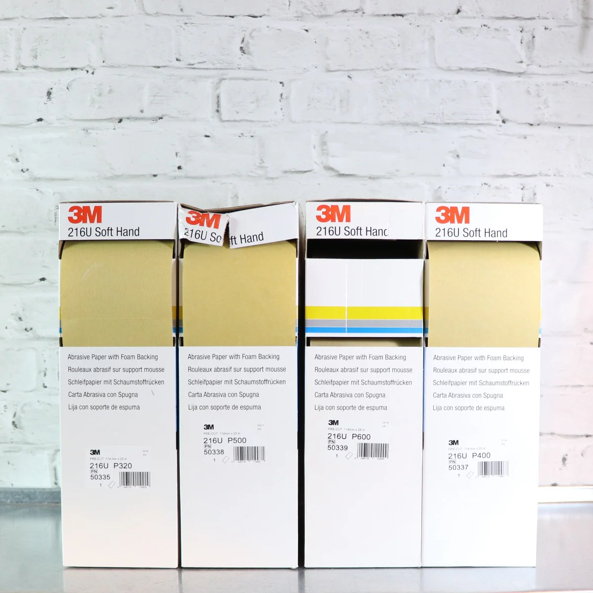 3M Foam Backed Abrasive Rolls