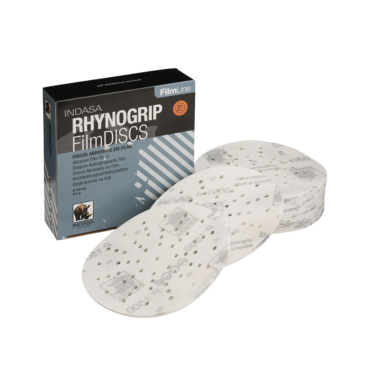 Indasa Rhynogrip FilmLine Ultravent Discs (P1000, Pack of 50)