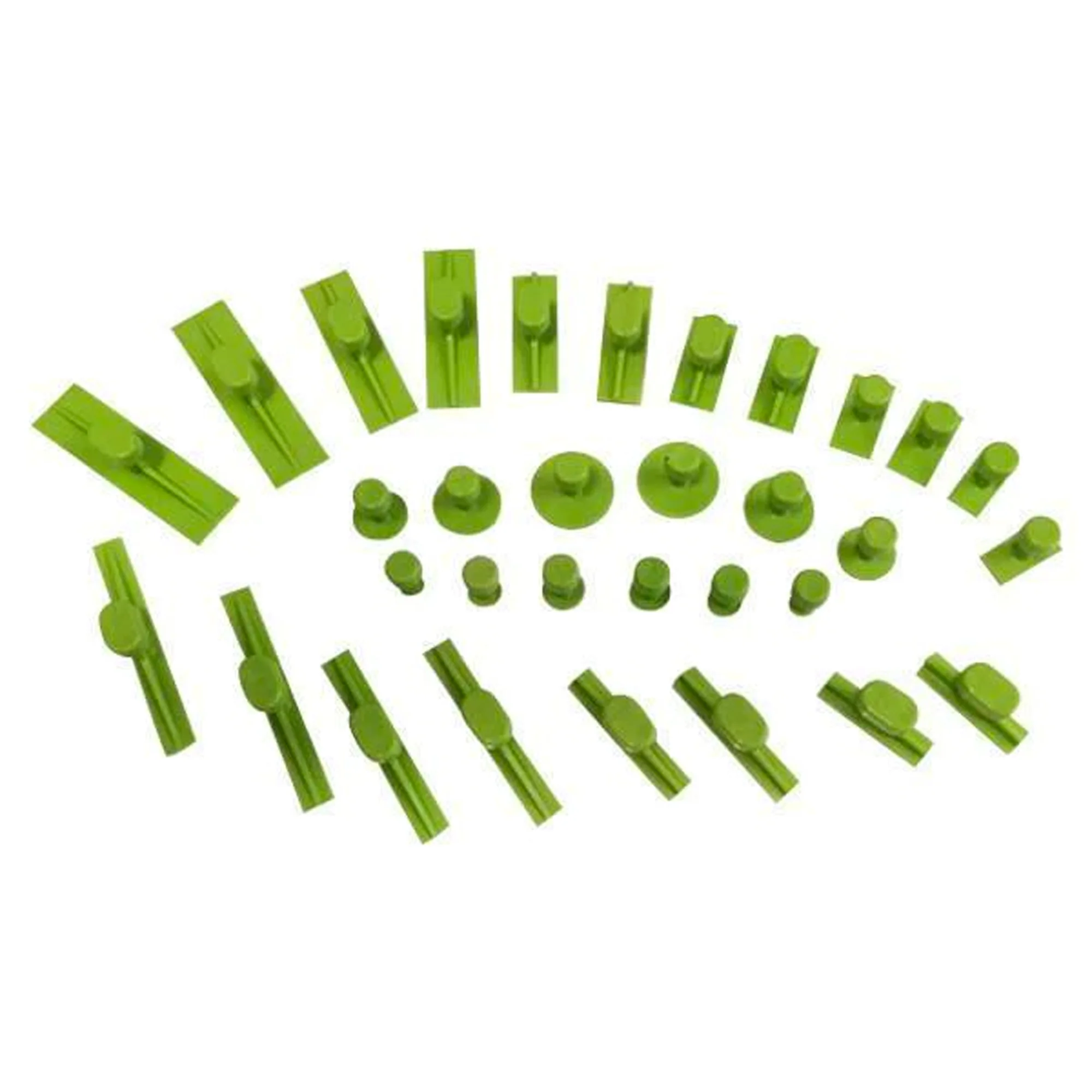 KECO Gang Green Smooth Series Tabs (Variety Pack of 32)