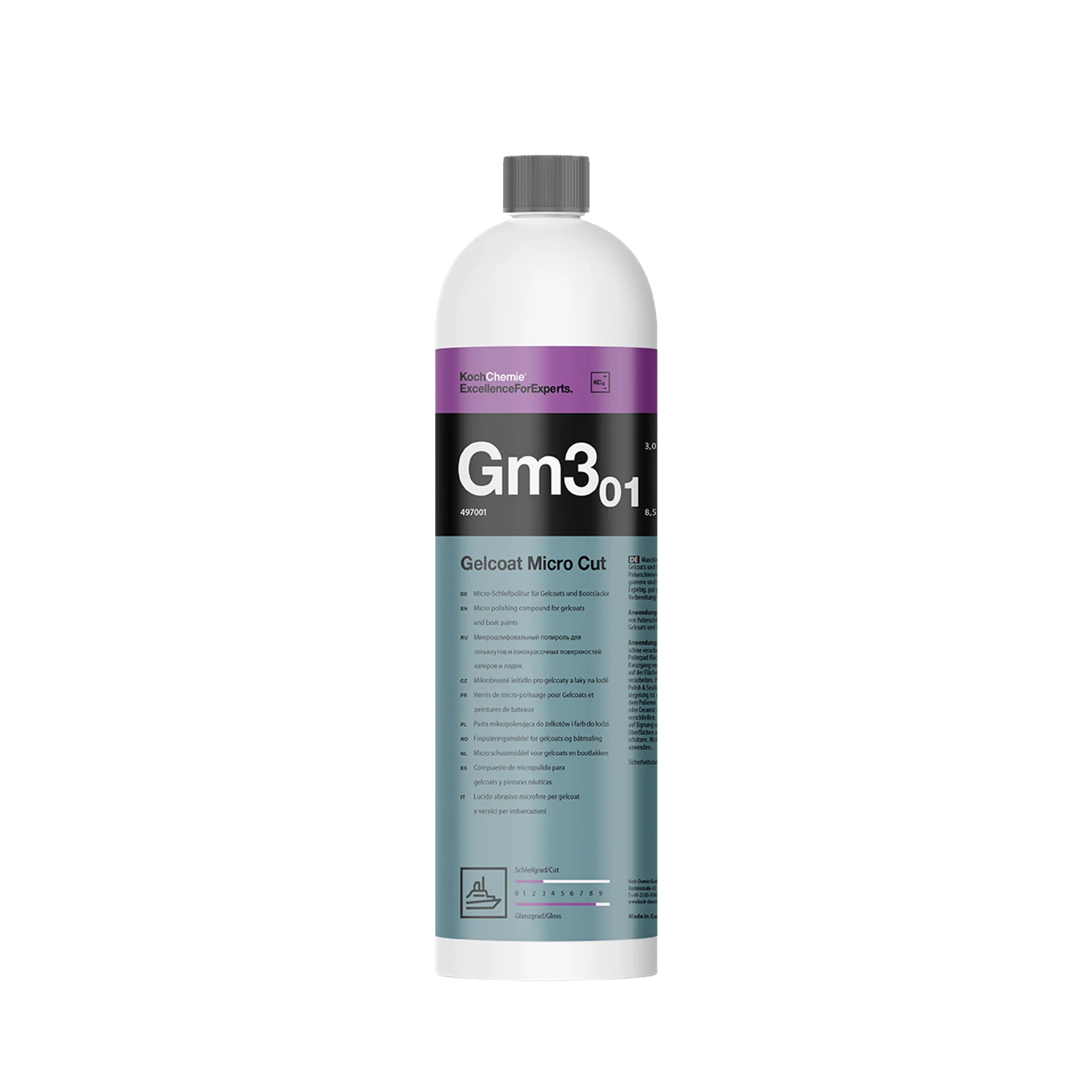 Koch-Chemie Gm3.01 Gelcoat Micro Cut Polishing Compound (1 Litre)