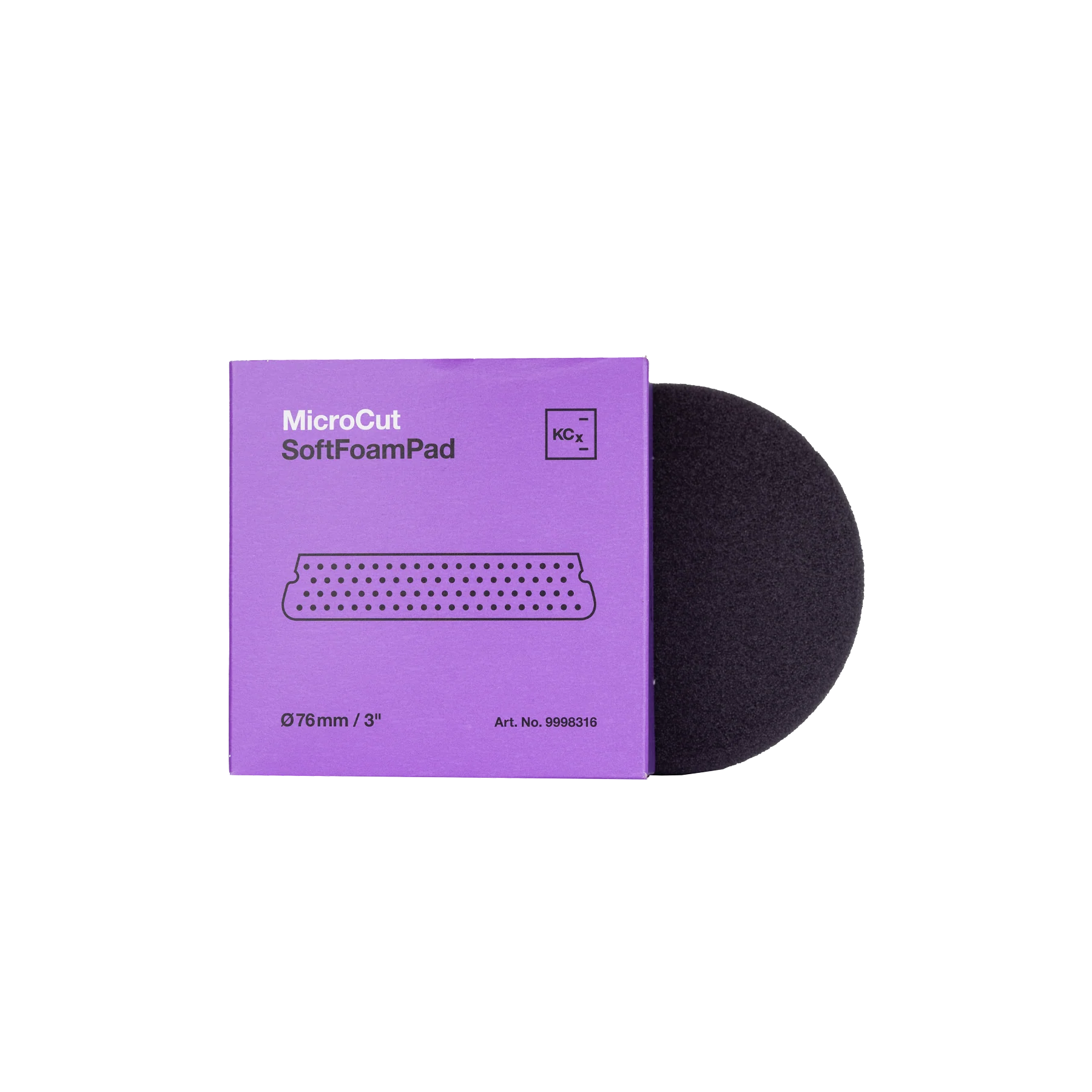 Koch-Chemie Purple MicroCut Pad - Image 2