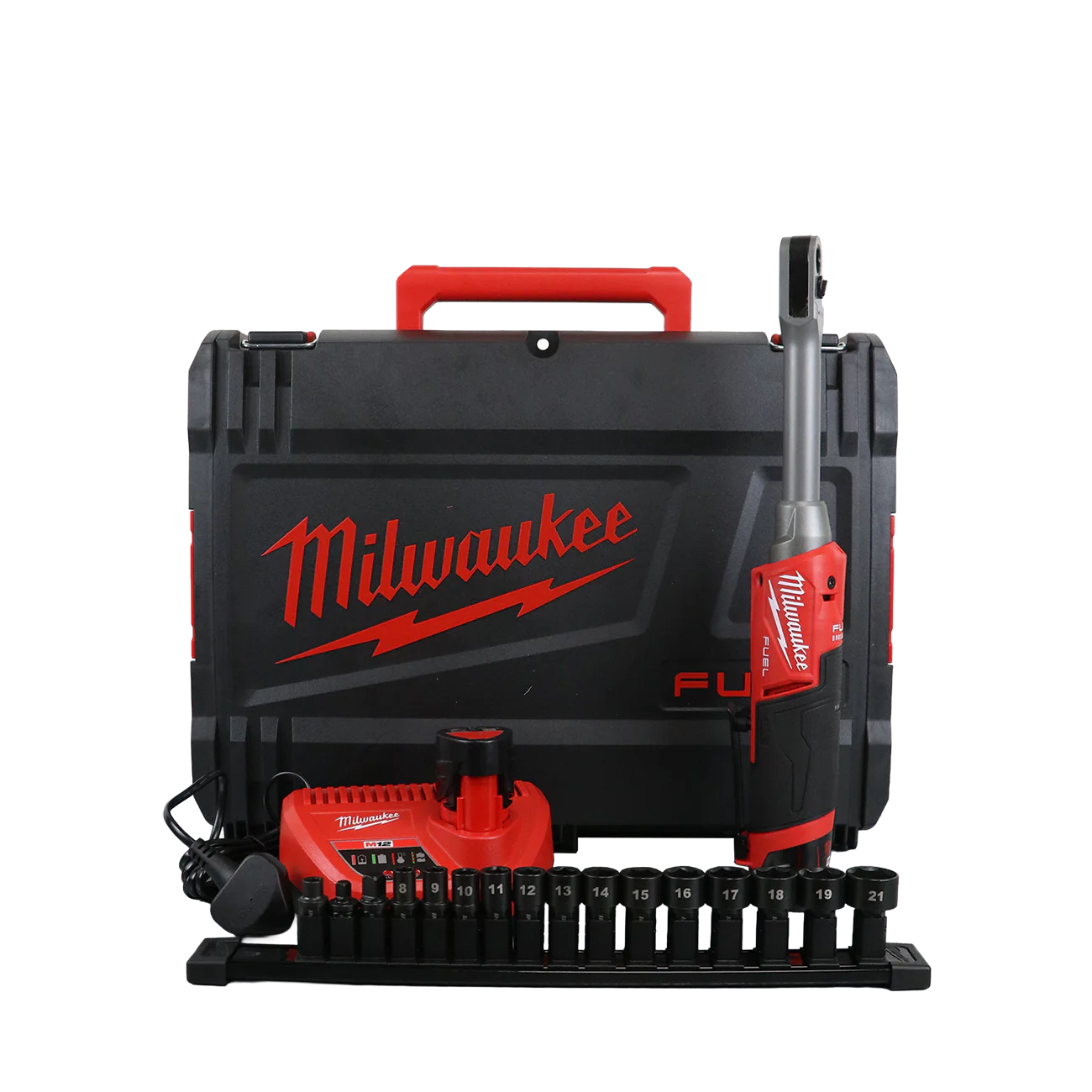 Milwaukee M12 FPTR-202X Fuel Insider Pass-Through Ratchet - Image 2