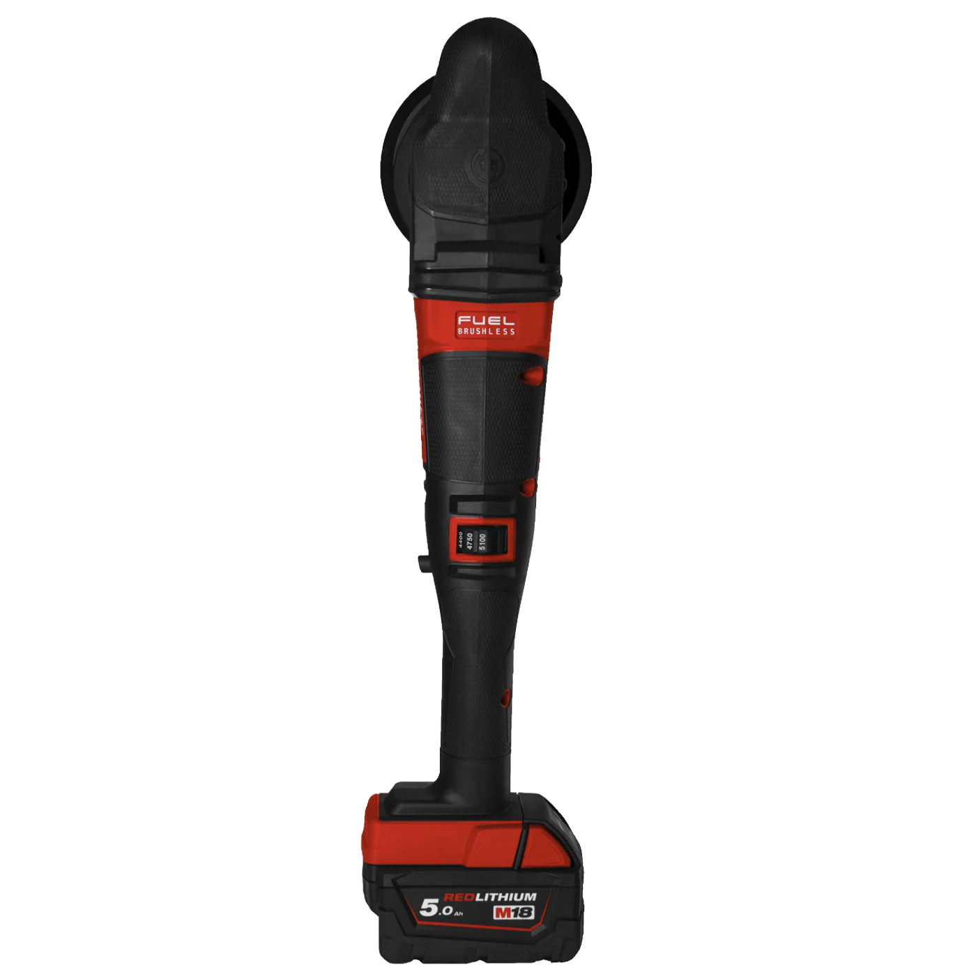 Milwaukee M18 FROP15-502X Fuel Random Orbital Polisher Kit with 15mm Throw - Image 3