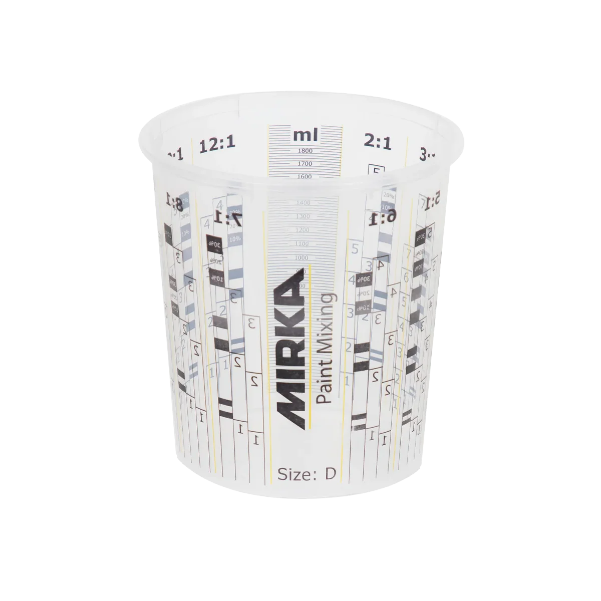 Mirka Size B 650ml Mixing Cups (Pack of 50)