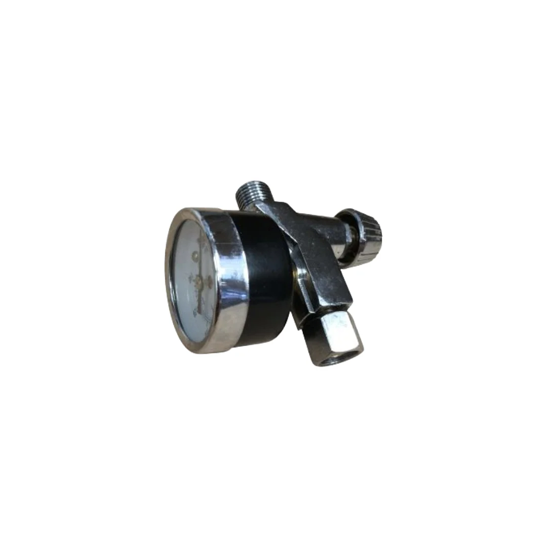 More Tools ¼" BSP Mini Air Regulator Gauge - Image 2