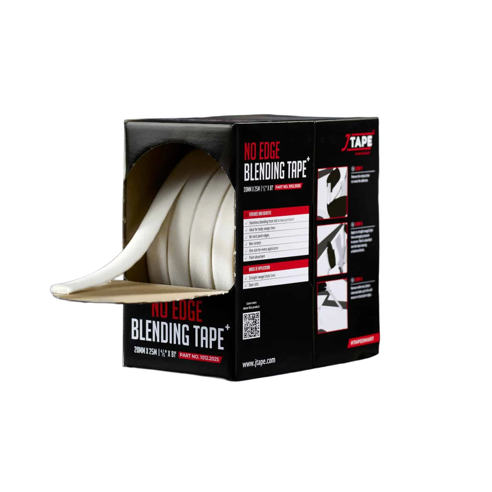 J Tape No Edge Blending Tape 20mm x 25m
