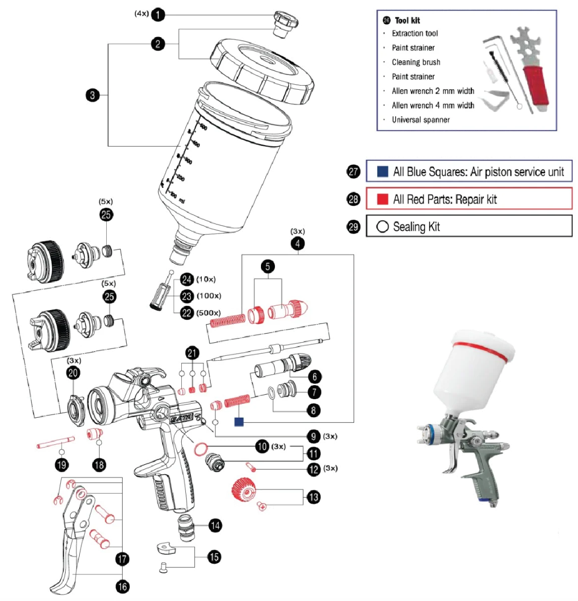 O Ring | Part Reference 8