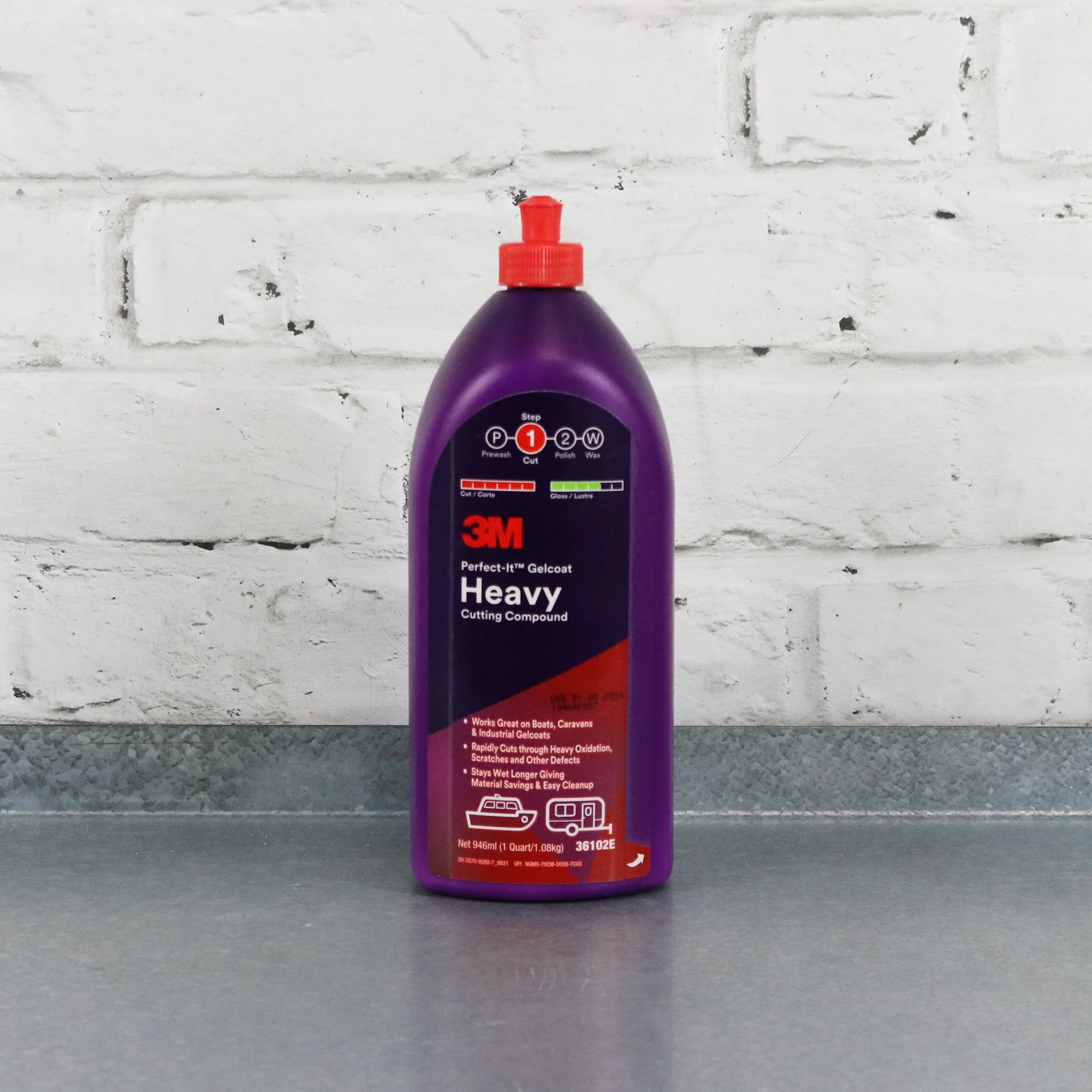 3M Perfect It Gelcoat Heavy Cutting Compound