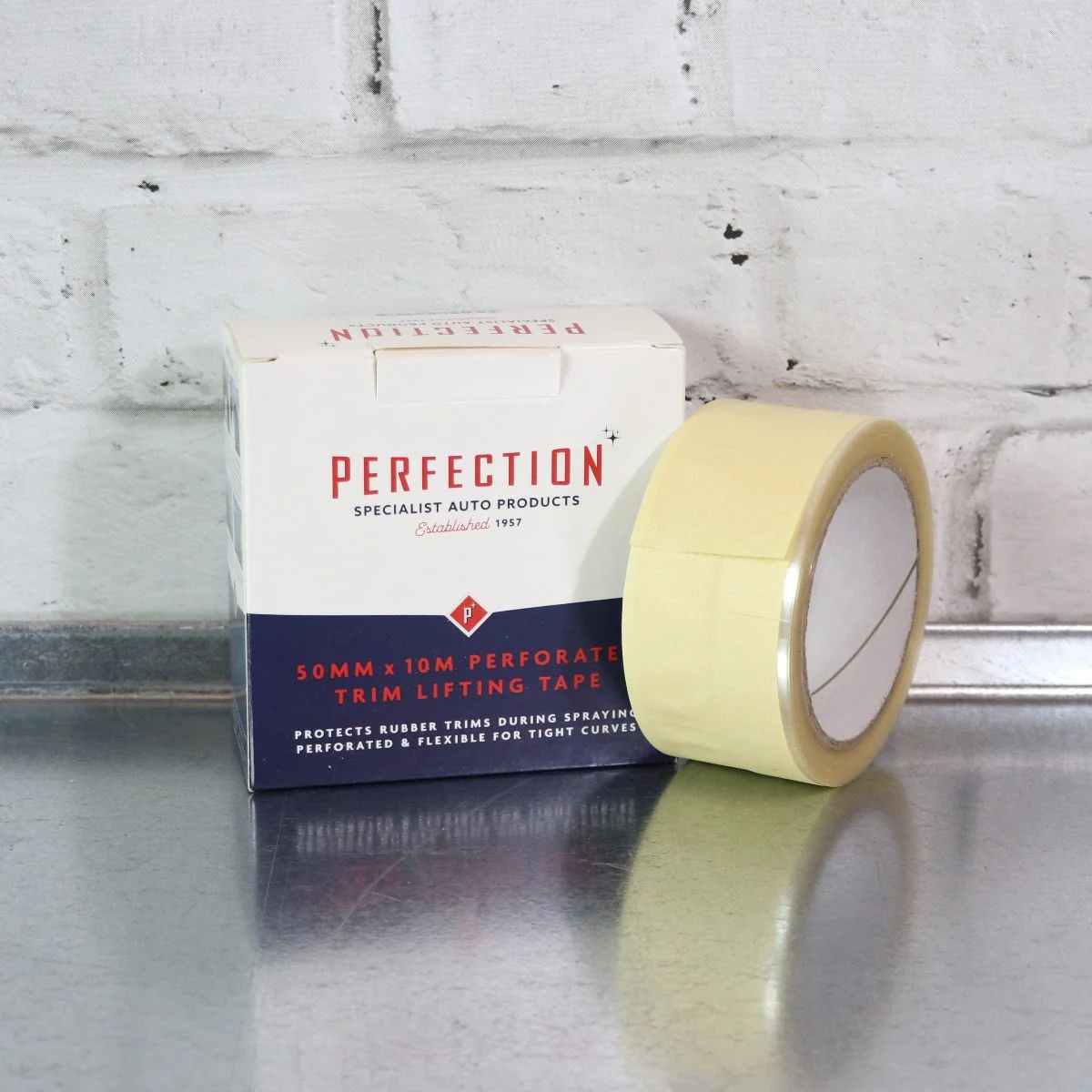 Perfection Perforated Trim Lifting Tape 50mm x 10m