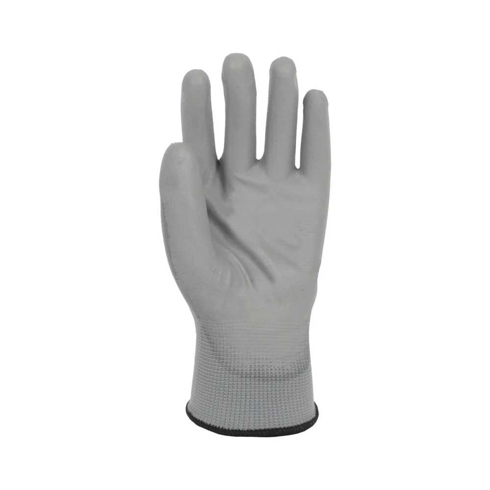 Polyco Matrix P Grip Grey PU Palm Coated Gloves (Size 9) – One Pair - Image 3
