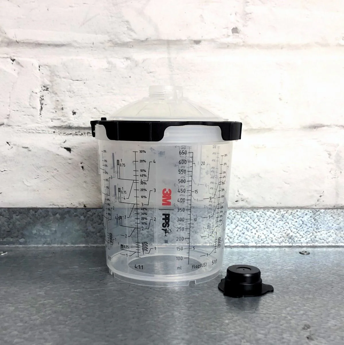 3M PPS 2 Pk50 Standard 650ml 200 Micron Filter Lids & Liners