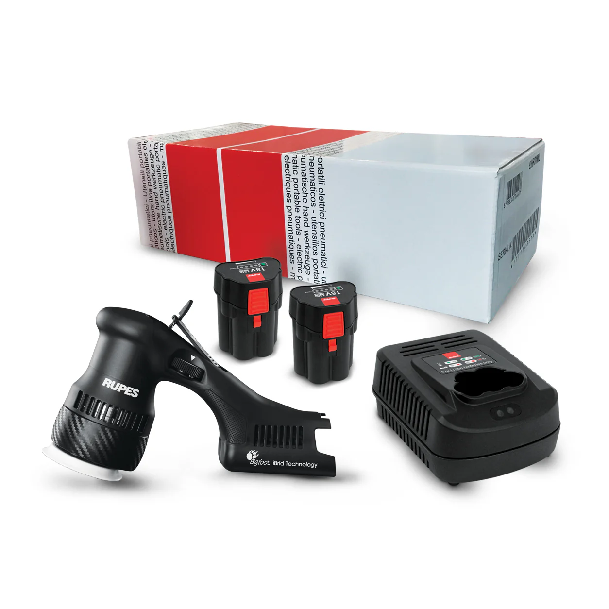 RUPES BigFoot iBrid HLR75 Mini Polisher & Kits - Image 3