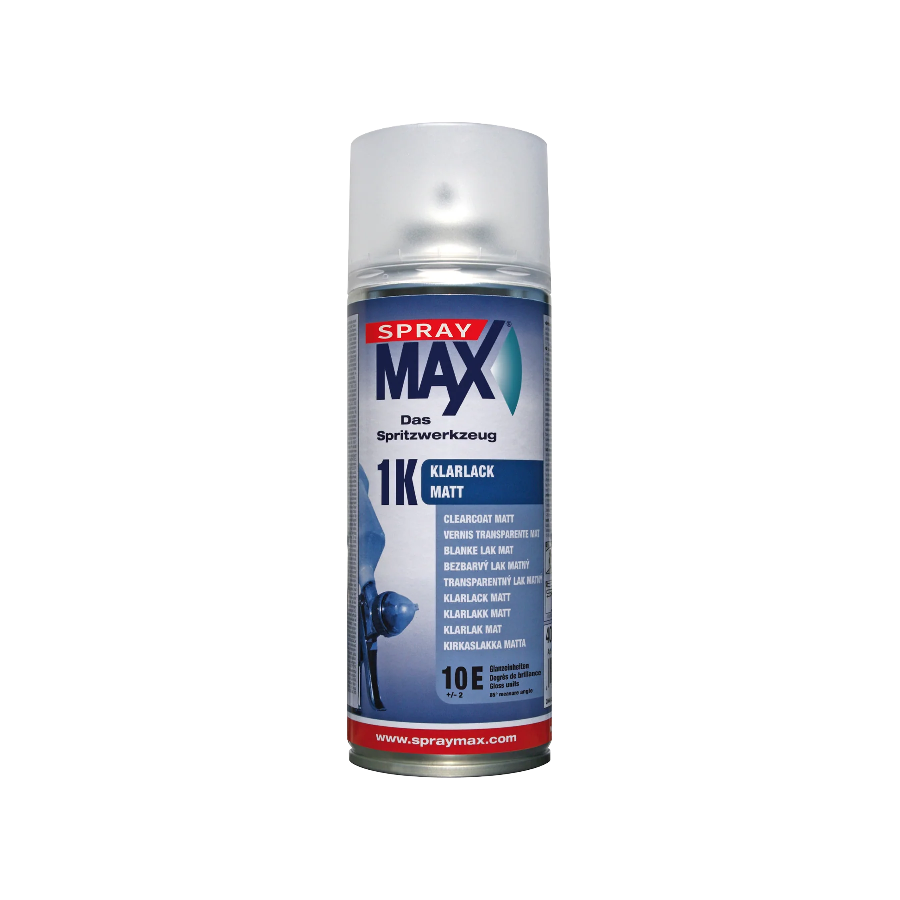 SprayMax 1K Clear Coat Matt