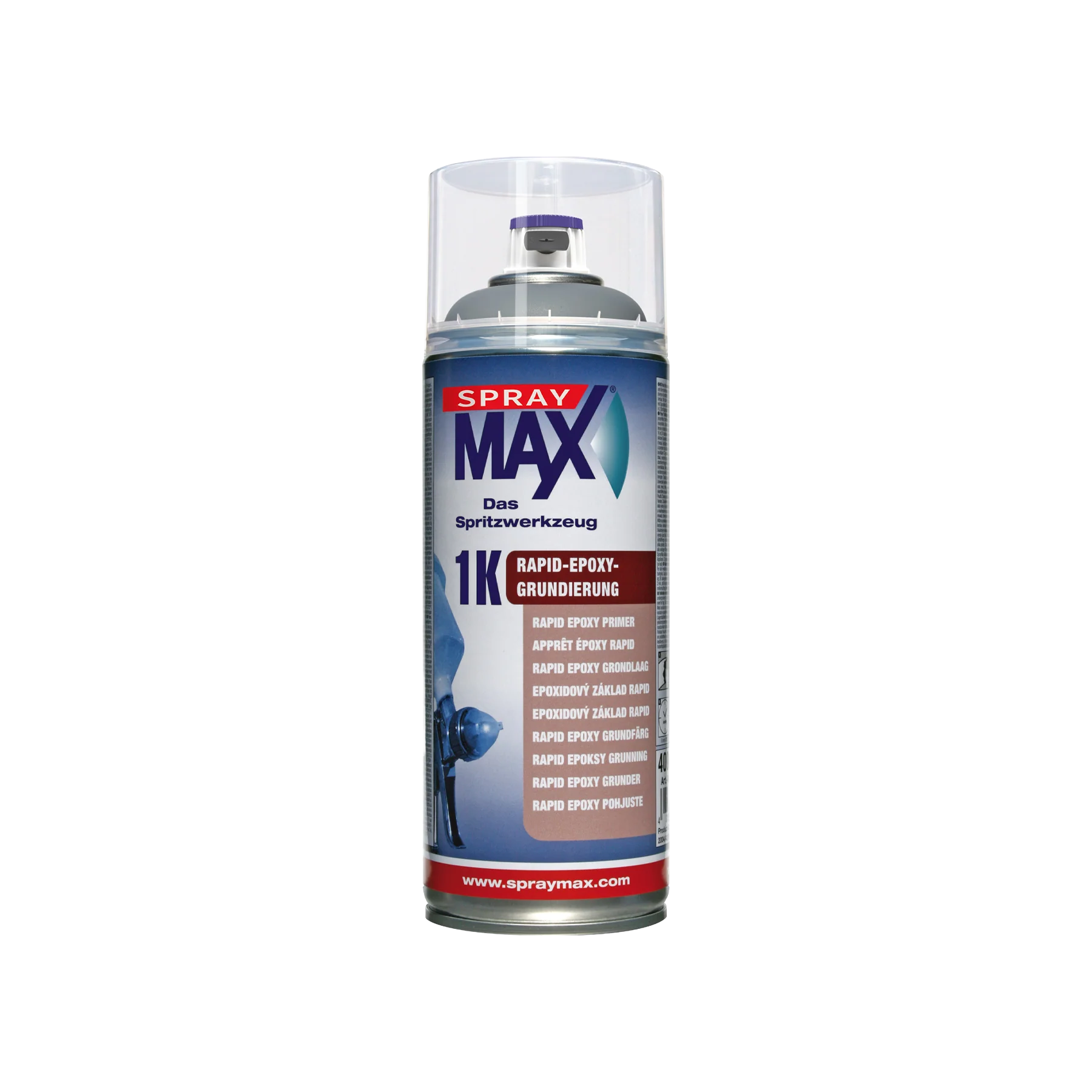 SprayMax 1K Rapid Epoxy Primer (Grey)