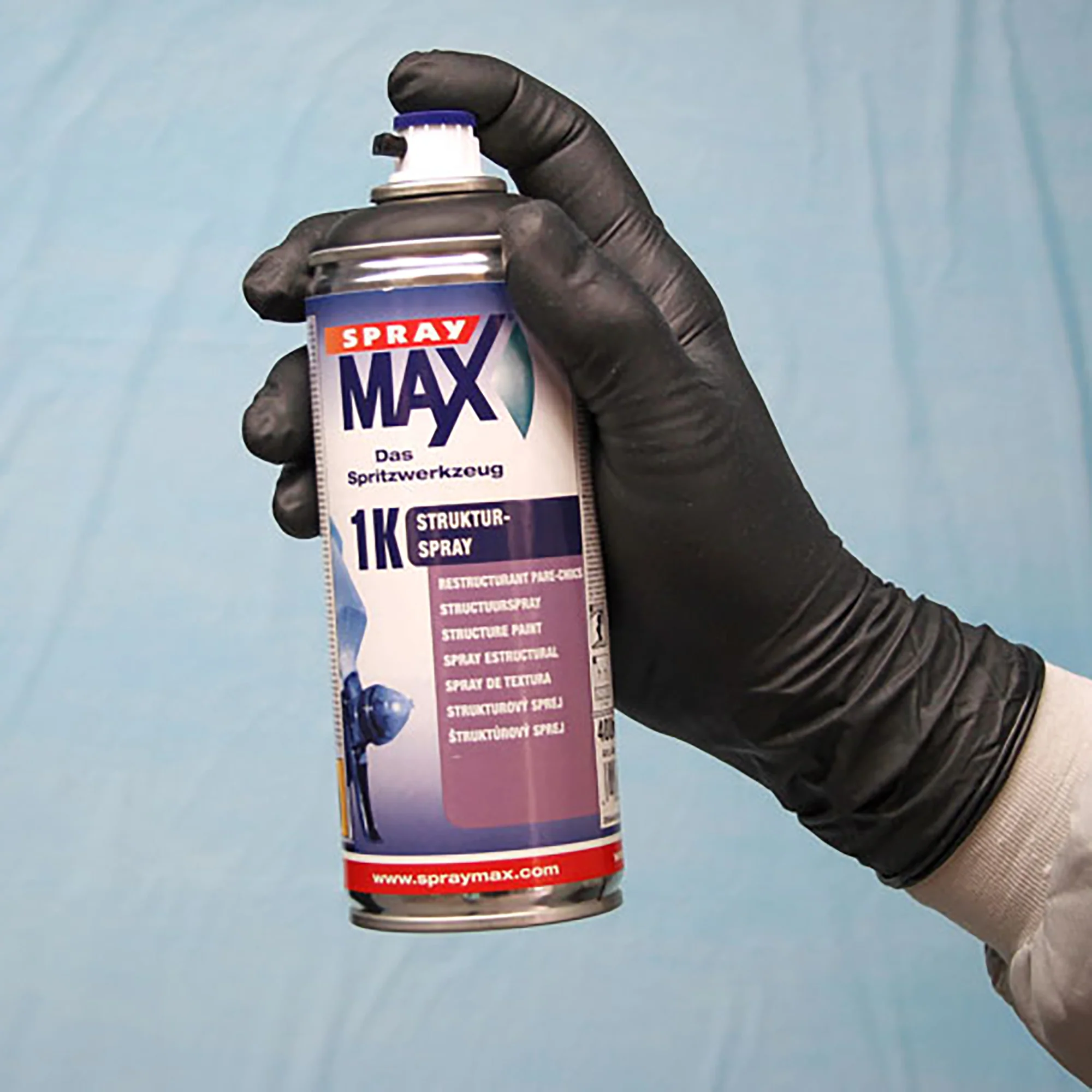 SprayMax 1K Structure Paint (Transparent) - Image 4