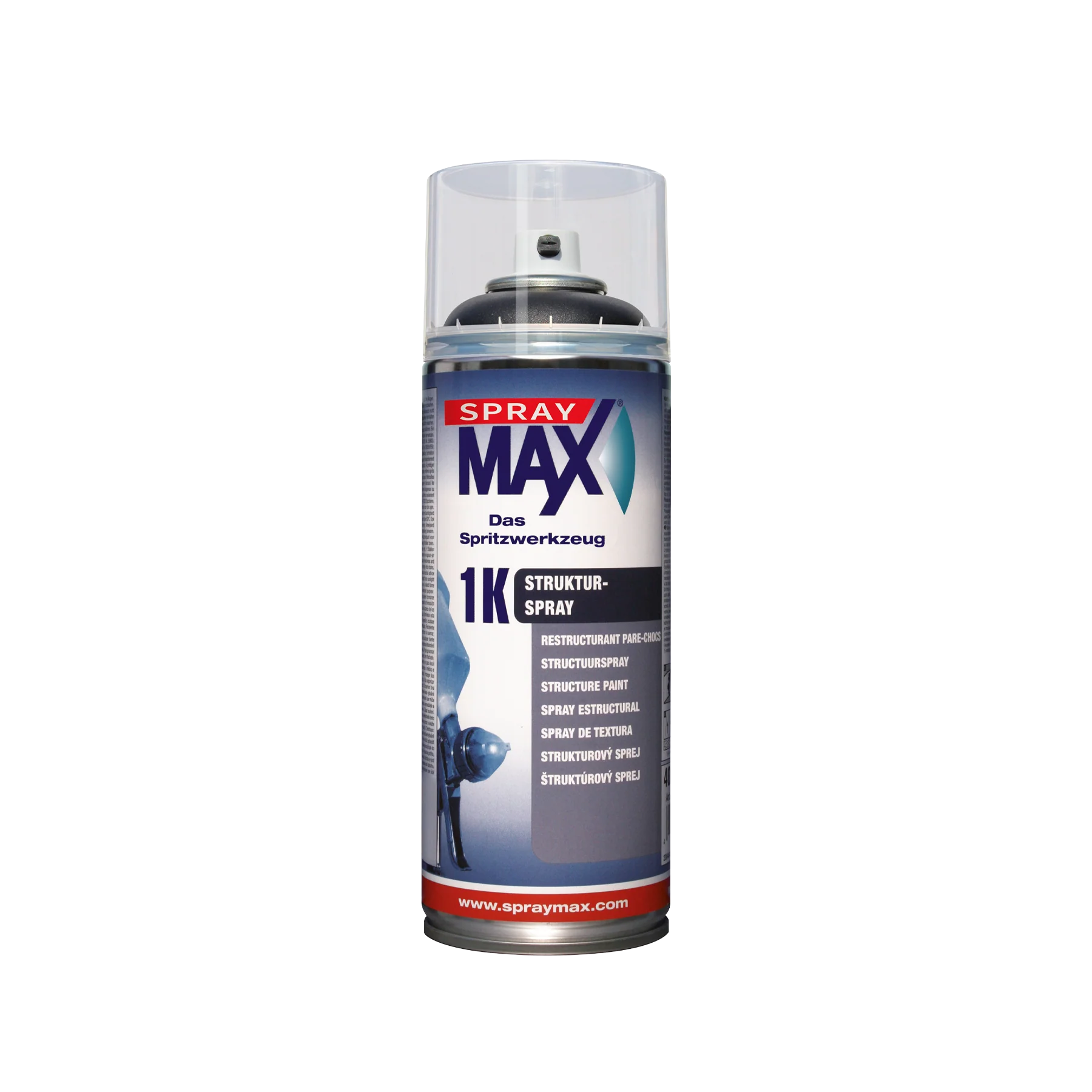SprayMax 1K Structure Paint (Black)