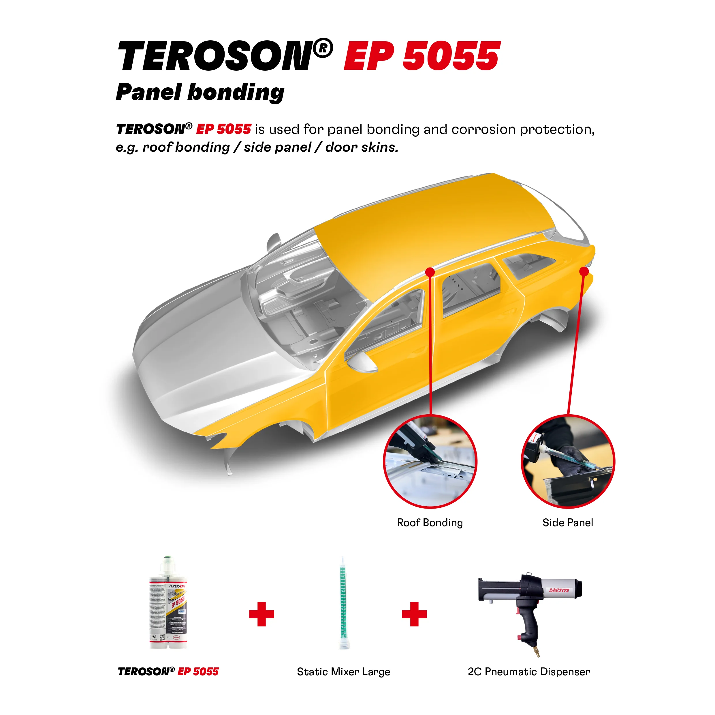 TEROSON EP 5055 Panel Bonder  (200ml) - Image 3