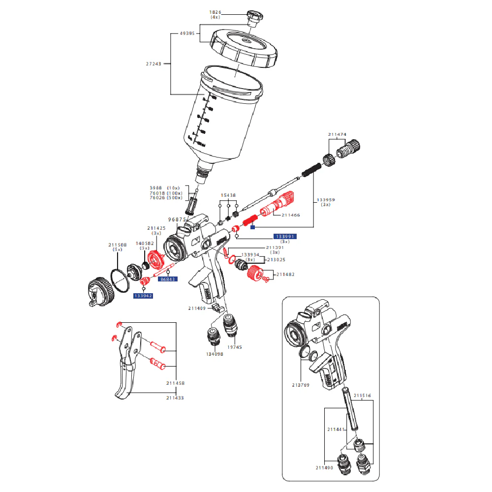 Trigger Kit | Part Reference 211433