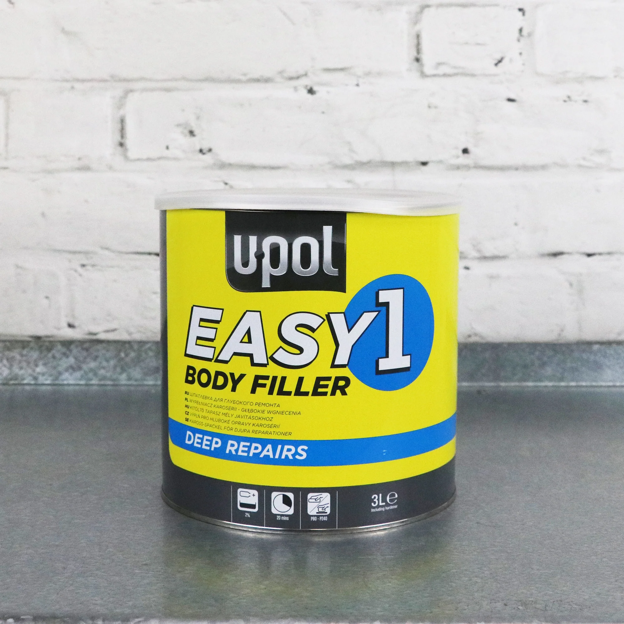 U-Pol Easy 1 Sand Body Filler (3L) - Image 2