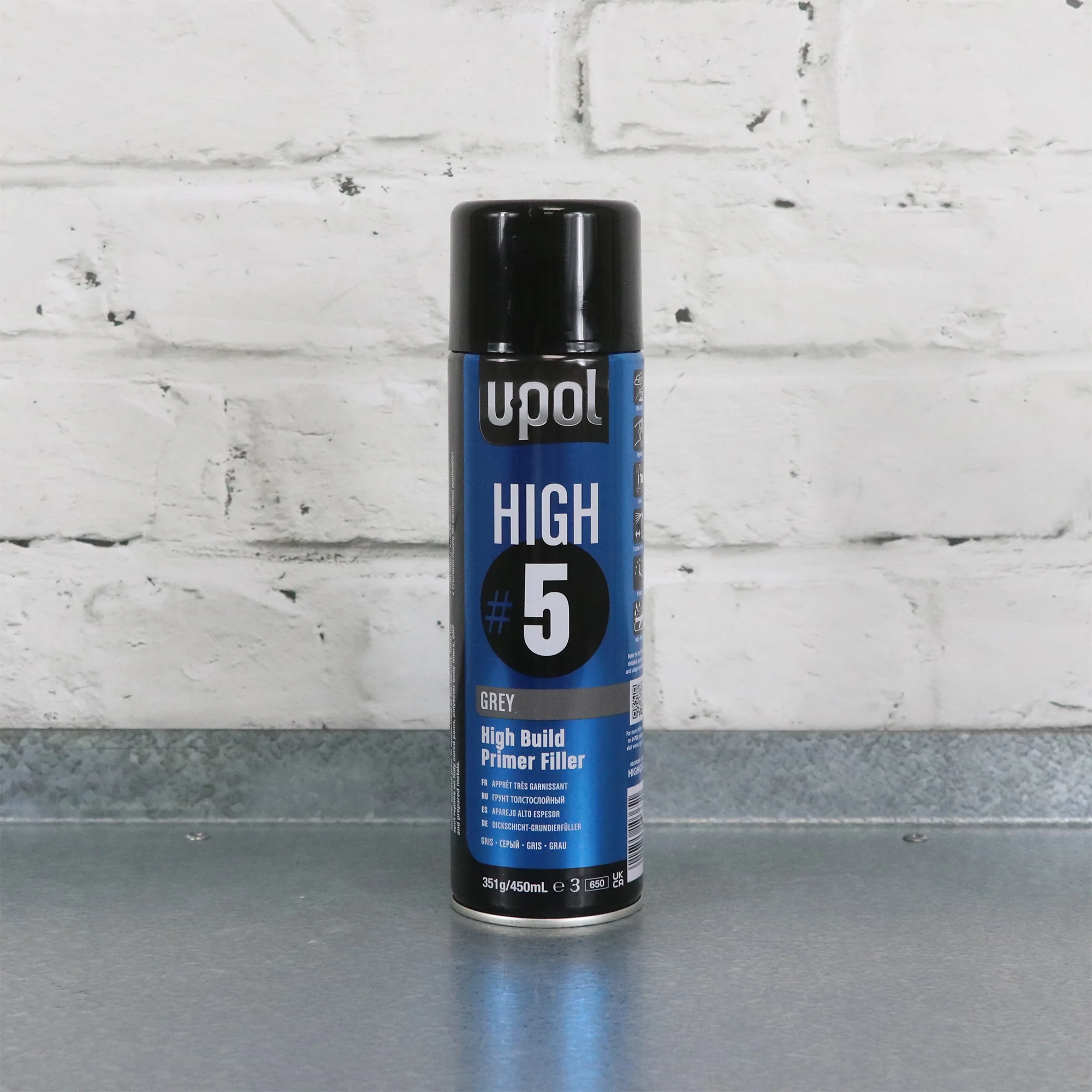 U-Pol High #5 High Build Primer Aerosol - Image 4