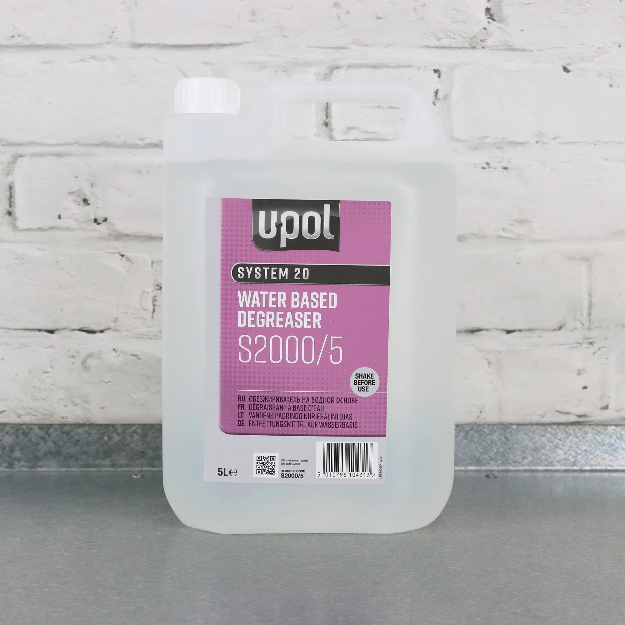 U-Pol Water Based Panel Wipe (5L)