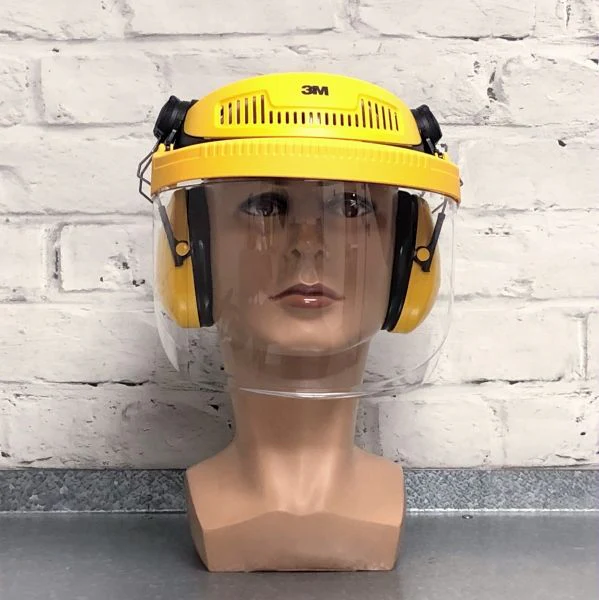 3M Visor with Peltor Ear Defenders