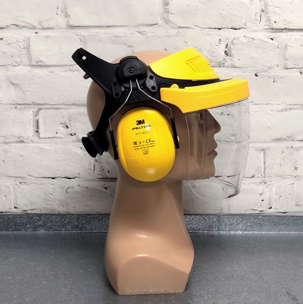 3M Visor with Peltor Ear Defenders - Image 2